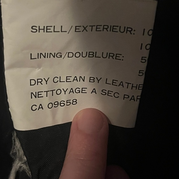 Out Of Bounds Vintage Fringe Cropped Leather Coat - Picture 2 of 9